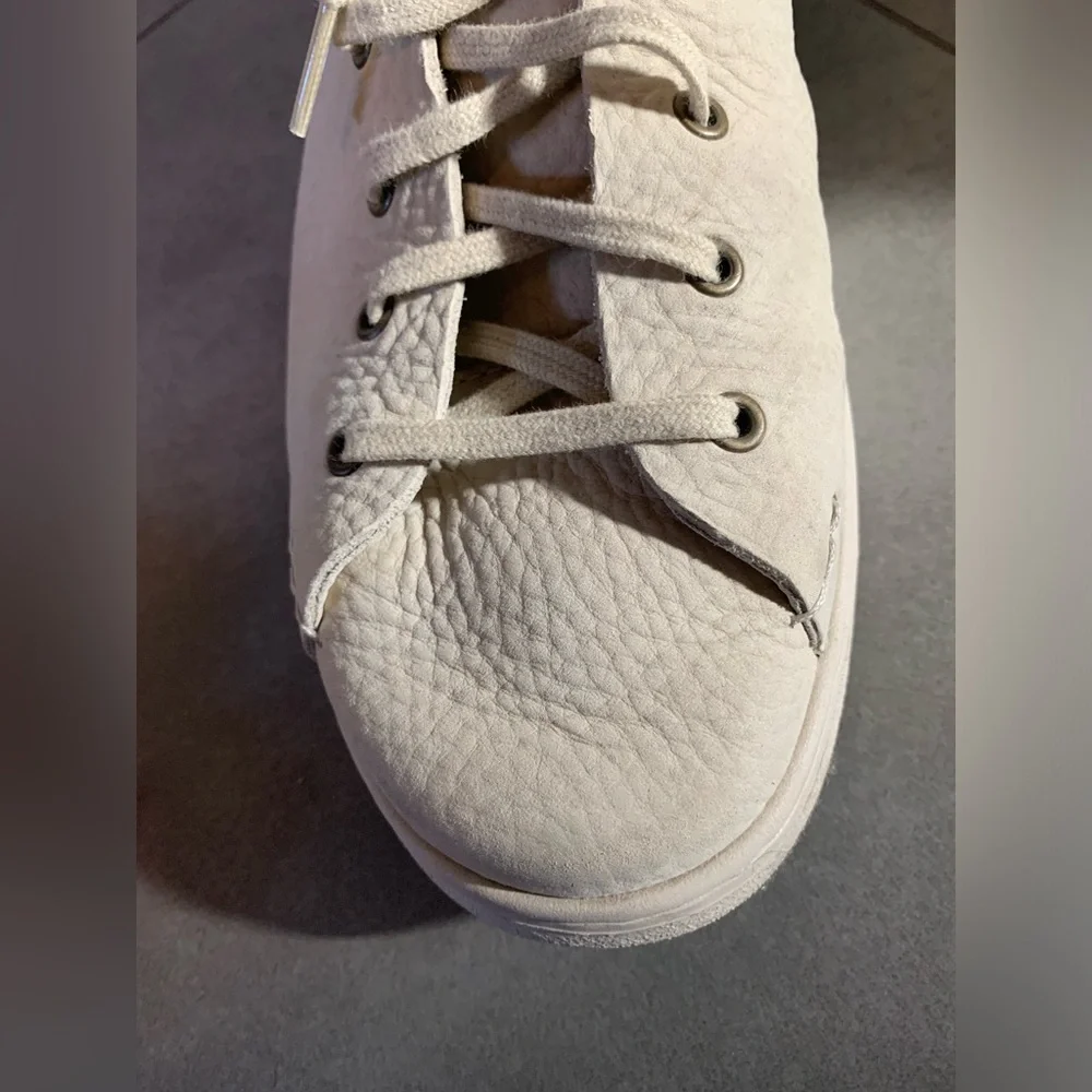 UGG Cream Colored Sneaker Boots